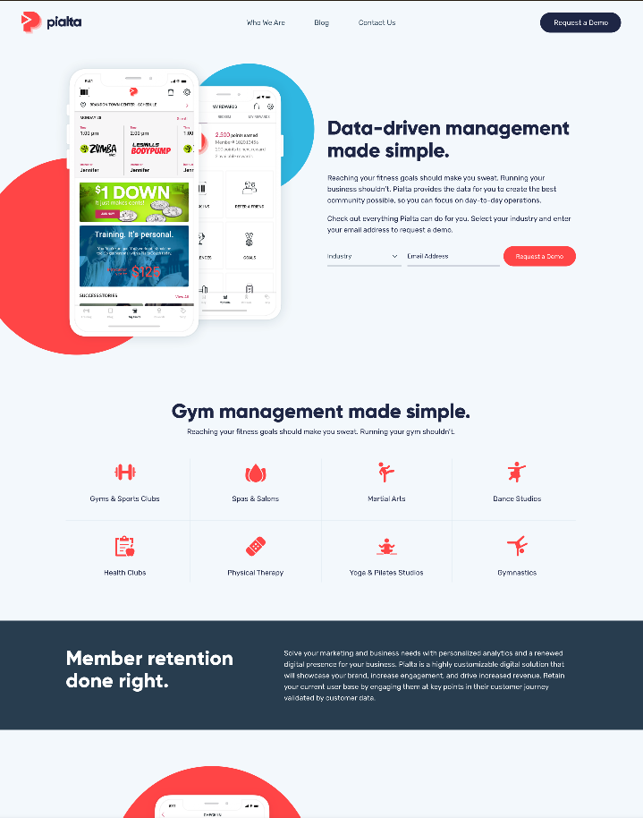 Pialta Website